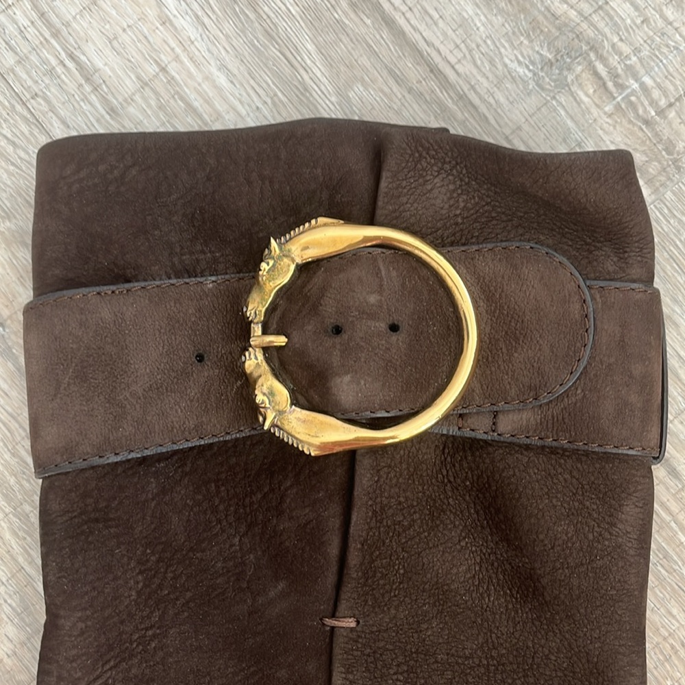 Gucci brown suede boots - Picture 3 of 14